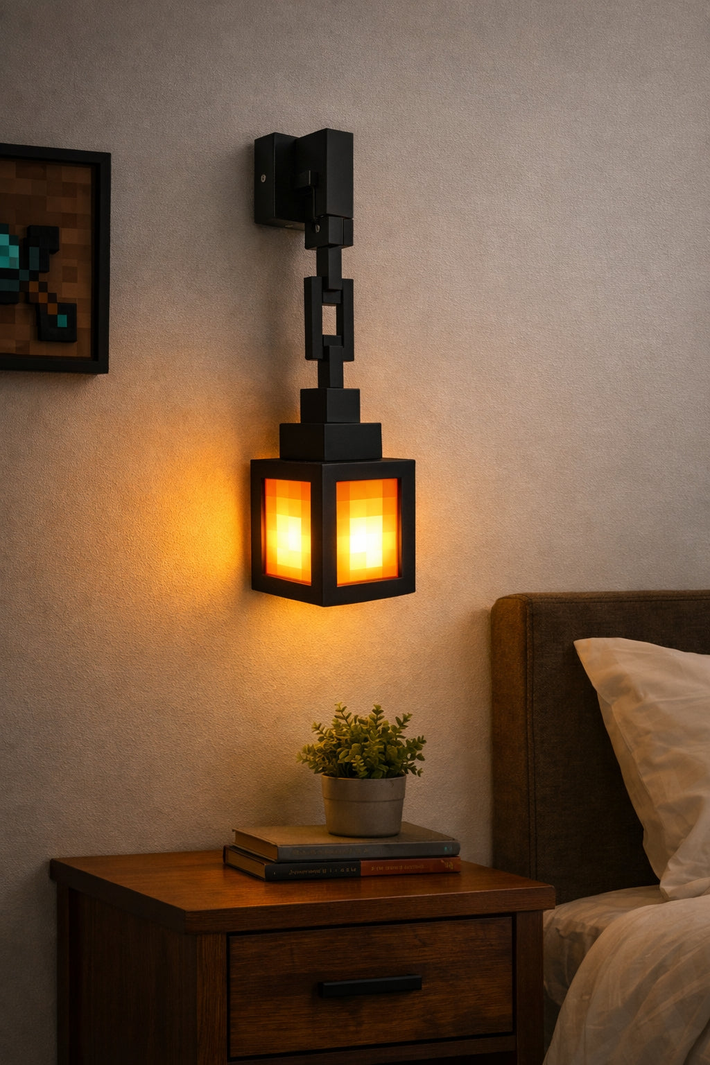 Minecraft Lantern - Tealight
